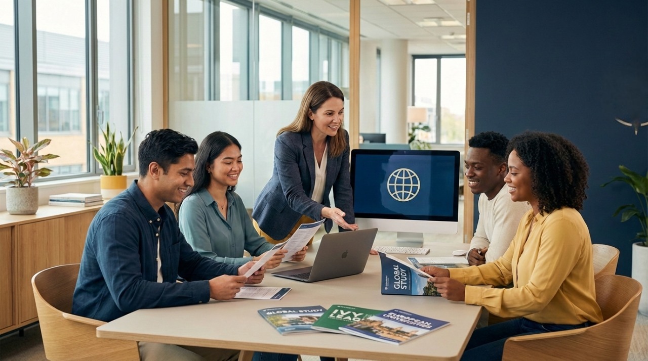 Students planning study abroad